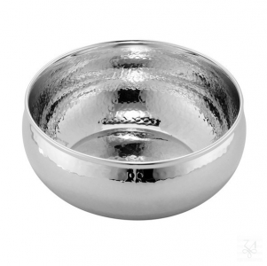 Smooth Round Bowl - D.-10, Hammered 1