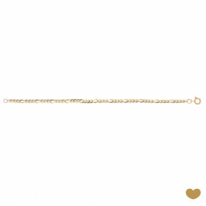 Pulseira 3+1 Passion Gold 19.2k 1