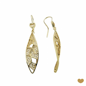 Brincos Filigrana Passion Gold 19k 1