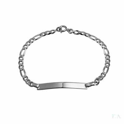 Pulseira Chapa FA 3+1 Lapidado 1