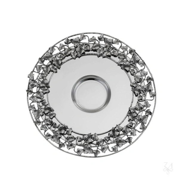 Kiddush Plate D.-21cm - Mod. Ivy 1