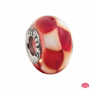 MURANO ROJO Y BLANCO 1