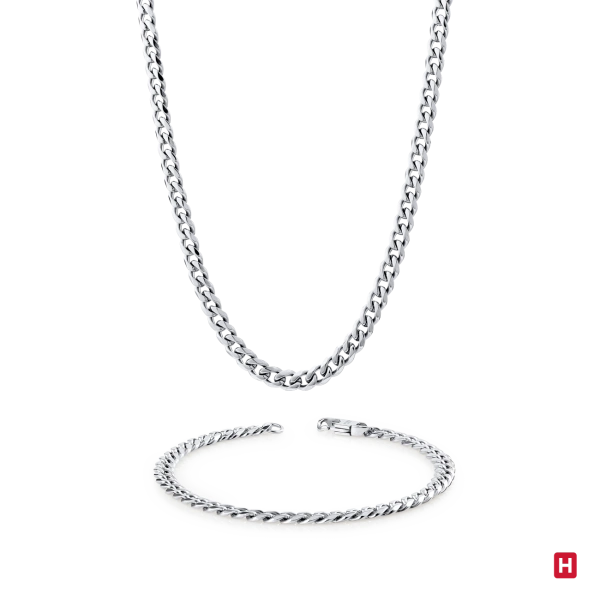 Set Hassu Fio & Pulseira Chain 3