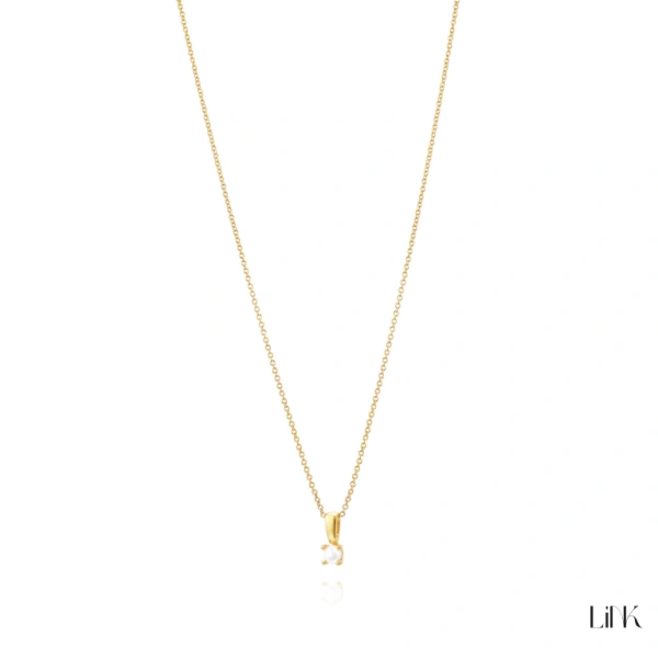 COLLAR LINK C/ PERLA 2
