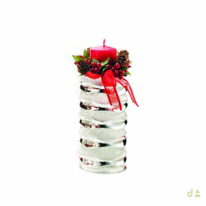 CANDELABRO PORTA VELA 7X14CM 1
