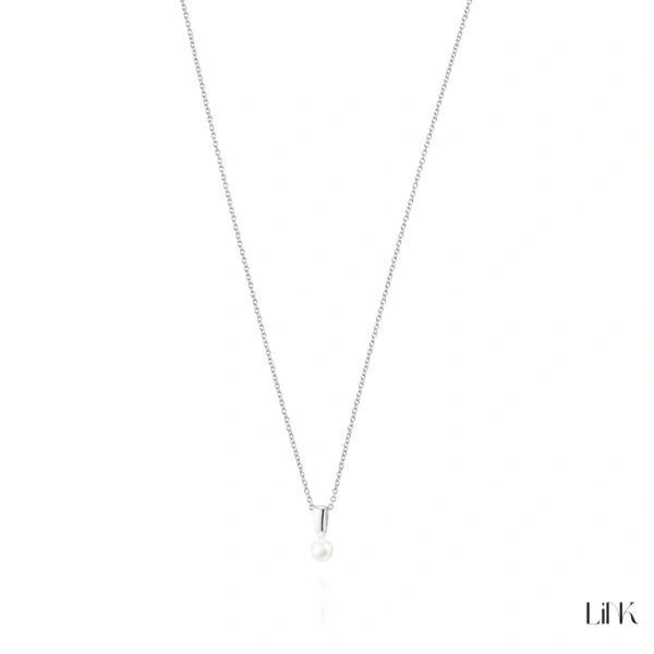 COLLAR LINK C/ PERLA 3
