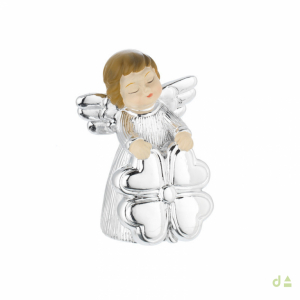 BIBELOT ÁNGEL C/ TRÉBOL GRANDE 7CM 1