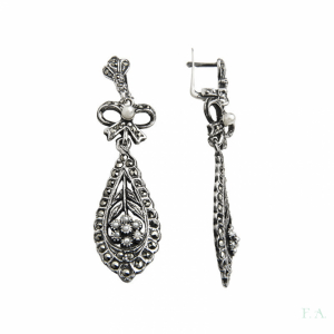 Earrings FA Marcasite 1