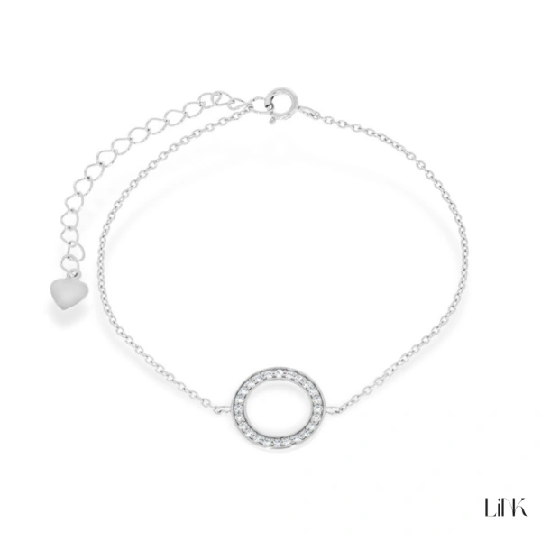 Pulseira FA com Zircónias - Círculo 1