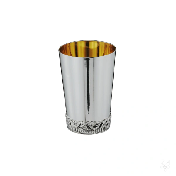 STERLING SILVER RELIGIOUS PLAIN CUP CASTING BASE H.10 CM 1