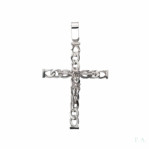 Cruz FA Barbela com Cristo 1