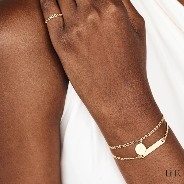 Bracelet Link Golden 3