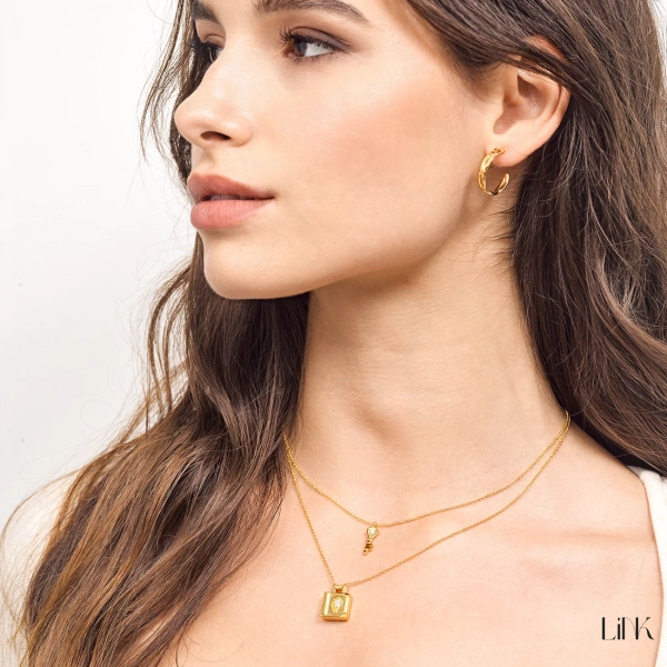 Necklace LINK Lock 4