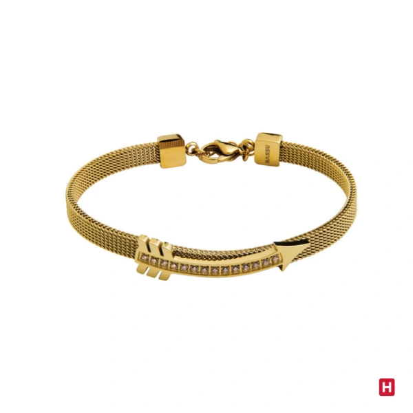 PULSERA FLECHA HASSU "ATHENA" DORADO 1