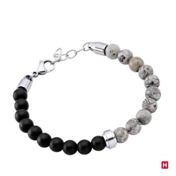 PULSERA HASSU "STEEL STONE" 1