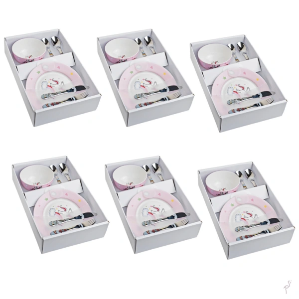 KIT 6 UNIDADES - VAJILLAS INFANTILES 1