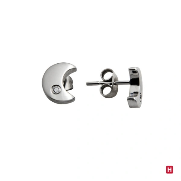 Earrings Hassu Lucky Charms - Moon 1