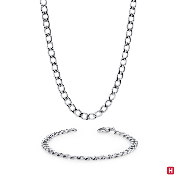 Set Hassu Fio & Pulseira Chain 3