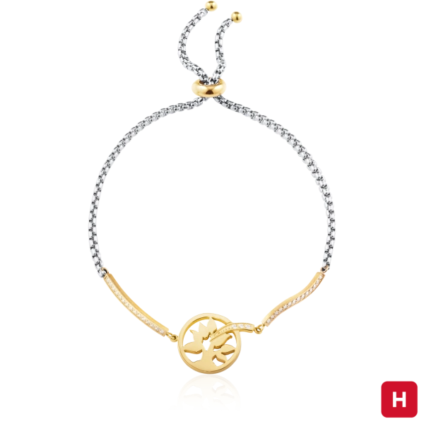 Pulseira Hassu Golden Árvore Vida 2