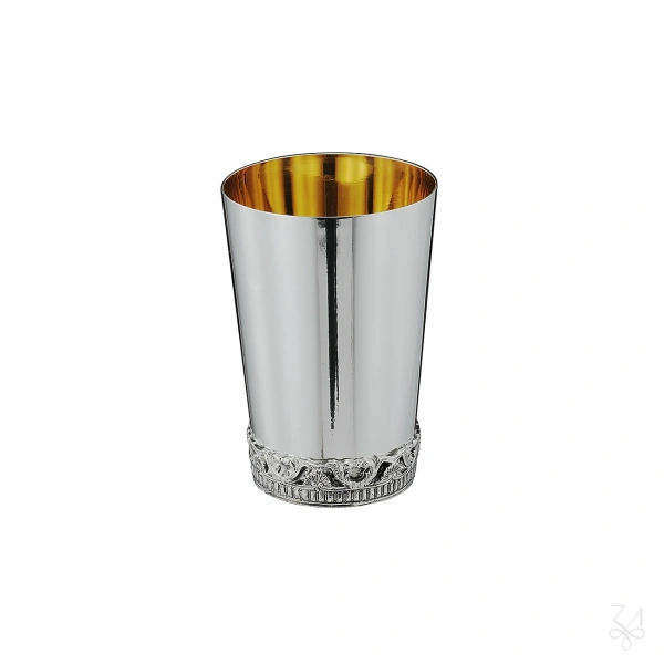 STERLING SILVER RELIGIOUS PLAIN CUP CASTING BASE H.10 CM 2