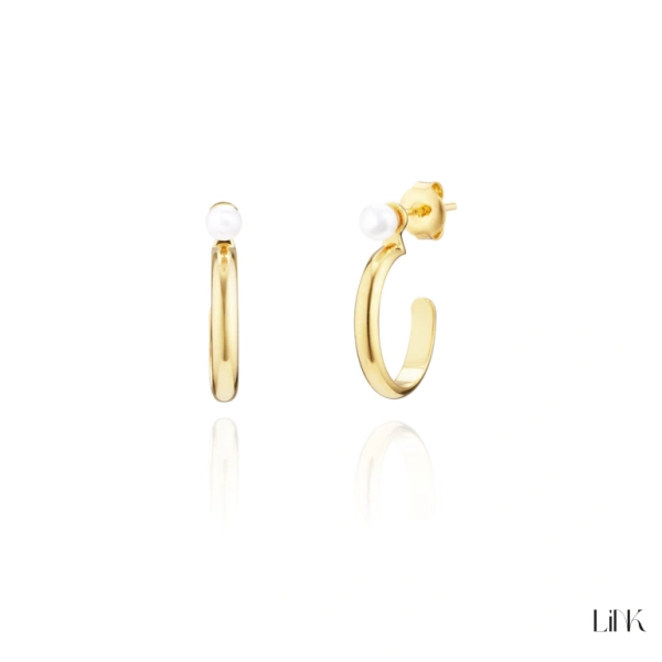 PENDIENTES LINK C/ PERLA 1