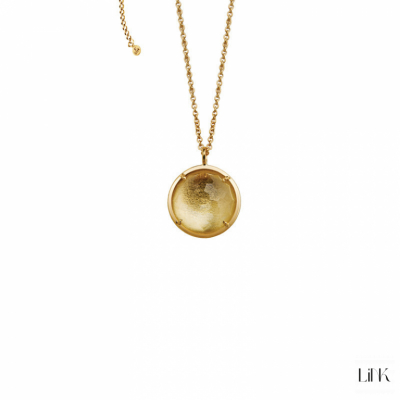 COLLAR EN PLATA  DORADA - FUTURE STYLE 1
