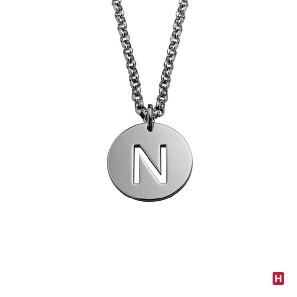 Necklace Hassu - Letter N 1