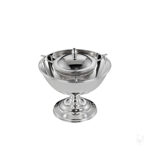STERLING SILVER BL CAVIAR HOLDER 2