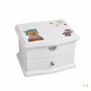 Guarda-Joias Dhome Musical Gatinha 1