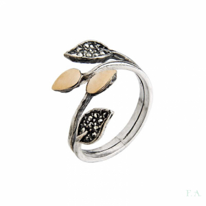 Ring FA with Marcasite 1