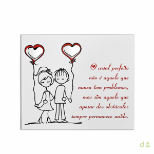 Quadro Dhome dia dos Namorados 1