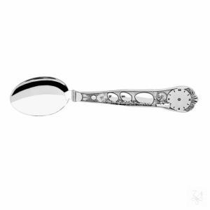CUCHARA EN PLATA - MOD. POLLITO 1