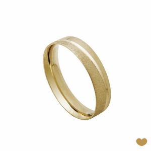 Aliança Passion Gold 19.2k - 4.5 mm 1