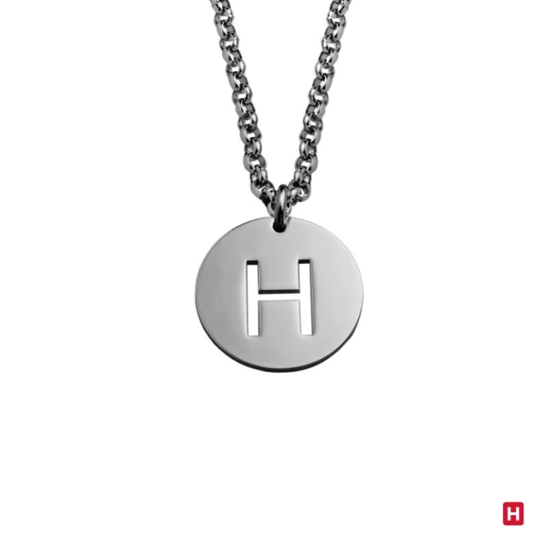 Necklace Hassu - Letter H 1