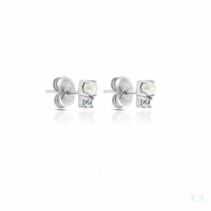 Earrings FA with Zirconias and Pearls 1