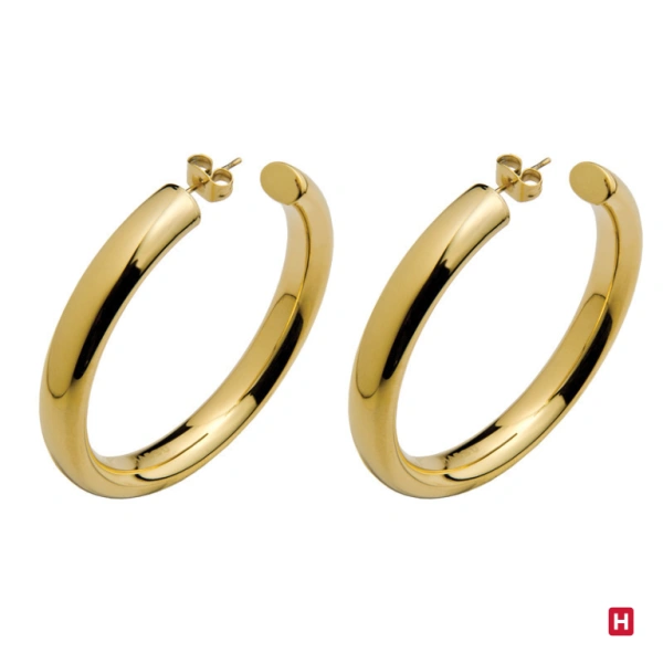 Hoops Earrings Hassu Glam Rock 1