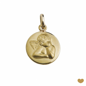 Medalha Anjo Passion Gold 19.2k 1