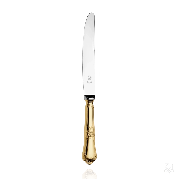 Table Knife - Mod. Floreale - Gold 14KT 2
