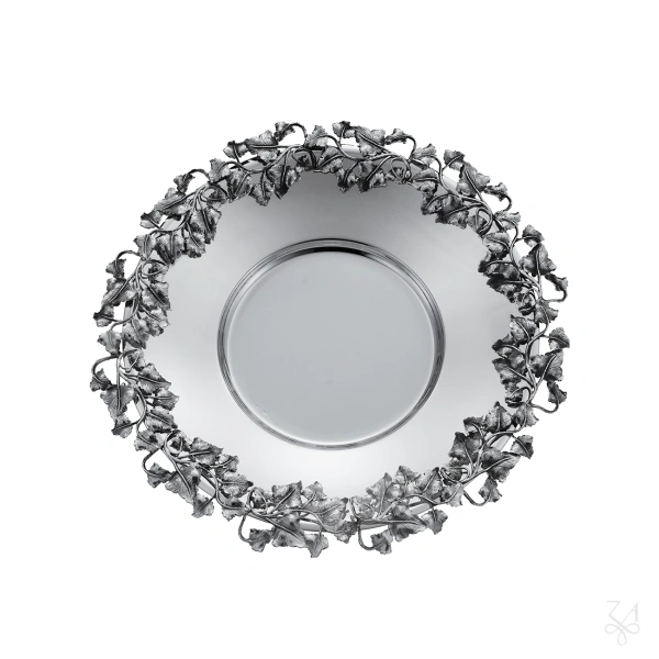 Kiddush Plate D.-24cm - Mod. Ivy 2