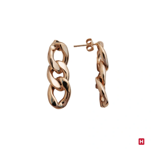 Brincos Hassu Chain Rose 1