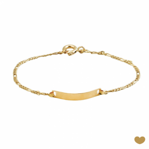 Pulseira Chapa Passion Gold 19.2k 1