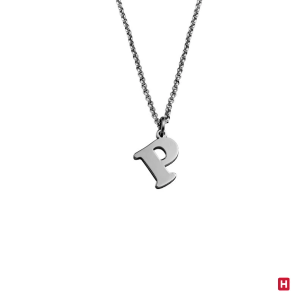 Necklace Hassu - Letter P 1