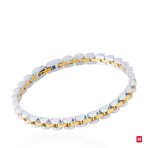 Pulseira Hassu Biker Golden 2