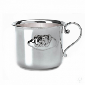 VASO EN PLATA   MOD. OSO 1