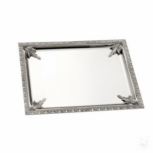 Rectangular Tray - Mod. Acanthus Leaves - 41x32cm 1