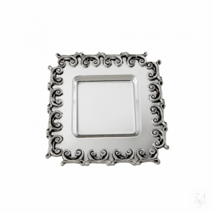 Kiddush Plate Square - Mod. Wave 1