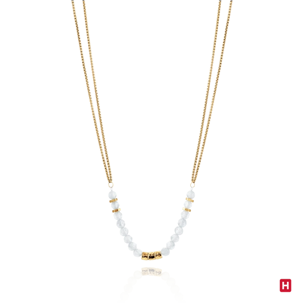 Necklace Hassu Stone Golden 6