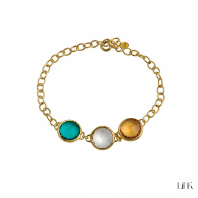 Pulseira Link Rainbow Style 1