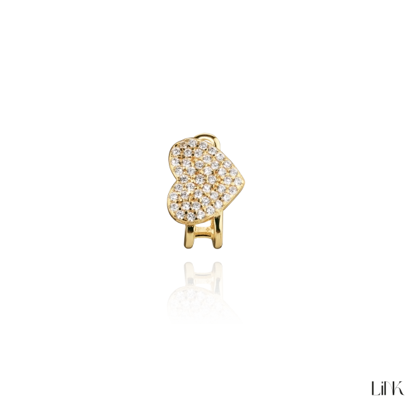 Earrings Link Heart 2