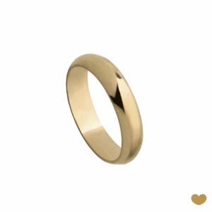 Aliança Passion Gold 19.2k - 5.5 mm 1